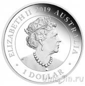 Австралия 1 доллар 2019 Свадьба