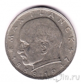 ФРГ 2 марки 1966 Макс Планк (D)