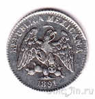 Мексика 5 сентаво 1891 (Go)