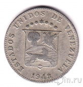 Венесуэла 12 1/2 сентимо 1948