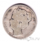 Нидерланды 25 центов 1902