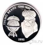 Ямайка 25 долларов 1995 Тихо Браге