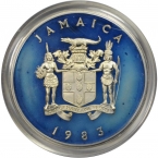 Ямайка 25 долларов 1983 Королевский визит
