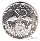 Багамские острова 2 доллара 1978