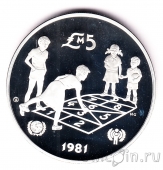 Мальта 5 лир 1981 ЮНИСЕФ