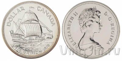 Канада набор 7 монет 1979 Proof с серебряным долларом