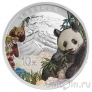 Китай 10 юань 2023 Национальный парк Гигантских панд (серебро)