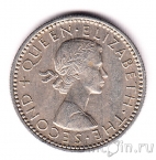 Новая Зеландия 6 пенсов 1956