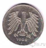 ФРГ 5 марок 1988 (J)
