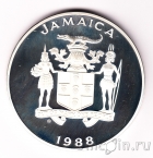 Ямайка 100 долларов 1988 Летние Олимпийские Игры