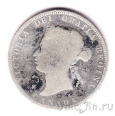Канада 25 центов 1872