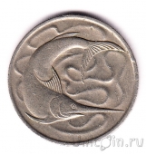 Сингапур 20 центов 1967