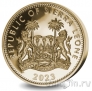 Сьерра-Леоне набор 4 монеты 1 доллар 2023 Египетские боги (вирениум)