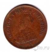 Британская Индия 1/2 пайса 1912