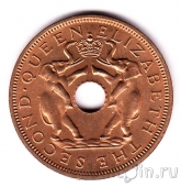Родезия и Ньясаленд 1 пенни 1958
