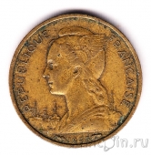 Реюньон 10 франков 1955