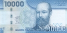 Чили 10000 песо 2020