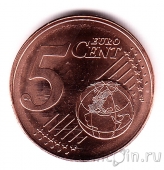 Австрия 5 евроцентов 2023