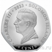 Соломоновы острова 50 центов 2023 Конкорд