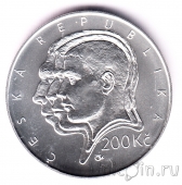 Чехия 200 крон 2019 150 лет со дня рождения Алеша Грдлички