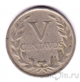 Колумбия 5 сентаво 1939