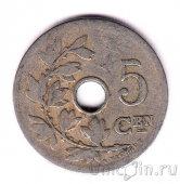 Бельгия 5 сантимов 1905 (BELGIE)