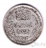 Тунис 10 франков 1934