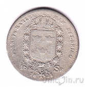 Швеция 1/16 риксдалера 1835