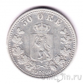 Норвегия 50 оре 1900