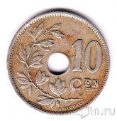 Бельгия 10 сантимов 1921 (BELGIE)