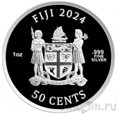 Фиджи 50 центов 2024