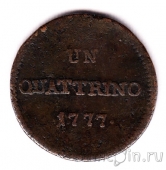 Италия (Милан) 1 кваттрино 1777