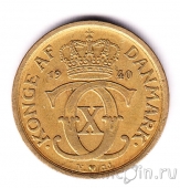 Дания 1/2 кроны 1940