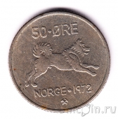Норвегия 50 оре 1972