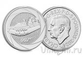 Великобритания 5 фунтов 2024 Джеймс Бонд (Фильмы 2000x)