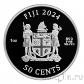 Фиджи 50 центов 2024 Уильям Шекспир