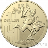 Австралия 1 доллар 2022 Алфавит: Буква H