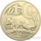 Австралия 1 доллар 2022 Алфавит: Буква Q