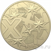 Австралия 1 доллар 2022 Алфавит: Буква X