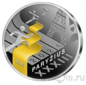 Литва 20 евро 2024 Олимпийские игры в Париже