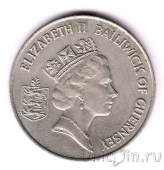 Гернси 10 пенсов 1988