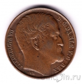 Дания 1 ригсбанкскиллинг 1852