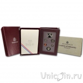 США Prestige set 1988 - набор из 6 монет с серебряным долларом