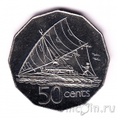 Фиджи 50 центов 1998