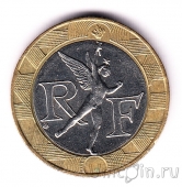 Франция 10 франков 1989