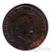 Испания 8 мараведи 1817
