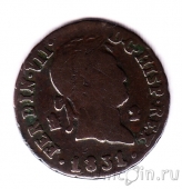 Испания 2 мараведи 1831
