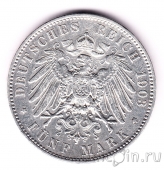 Саксония 5 марок 1903