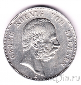 Саксония 5 марок 1903