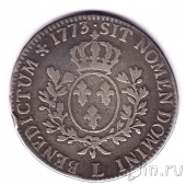 Франция 1 экю 1773
